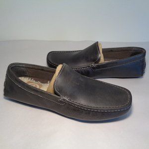 L.B. Evans Size 8 Wide ALTON Leather New Loafers